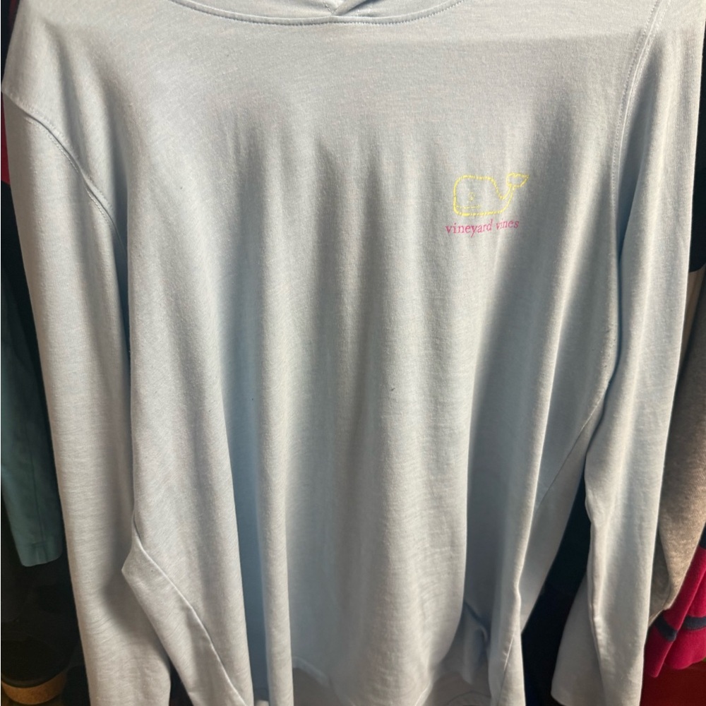 Vineyard Vines Light Blue Long Sleeve Tee